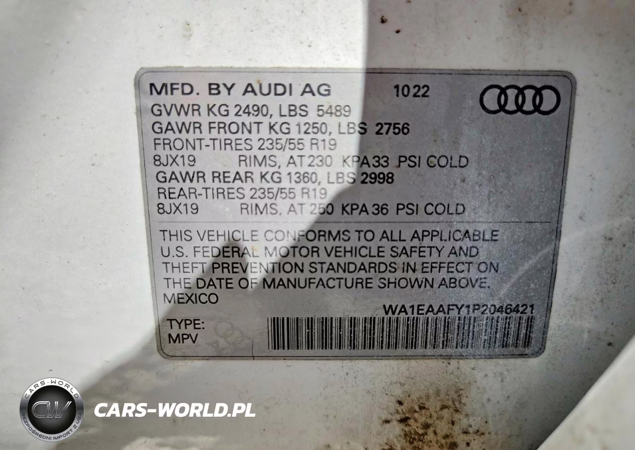 2023 Audi Q5 Premium Plus 45 VIN:WA1EAAFY1P2046421 - 13