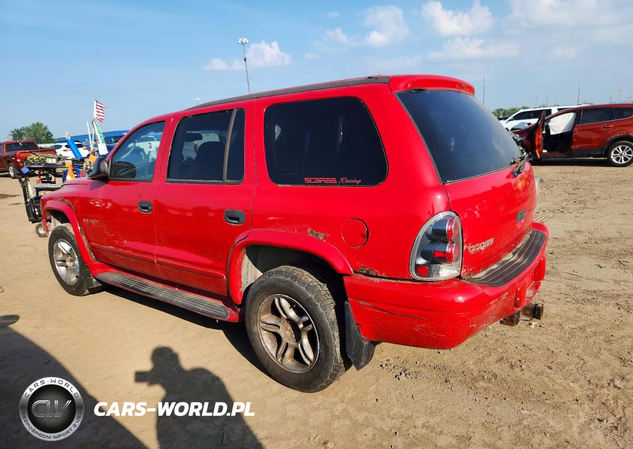 2002 Dodge Durango R-T VIN:1B4HS78Z62F159174 - 2