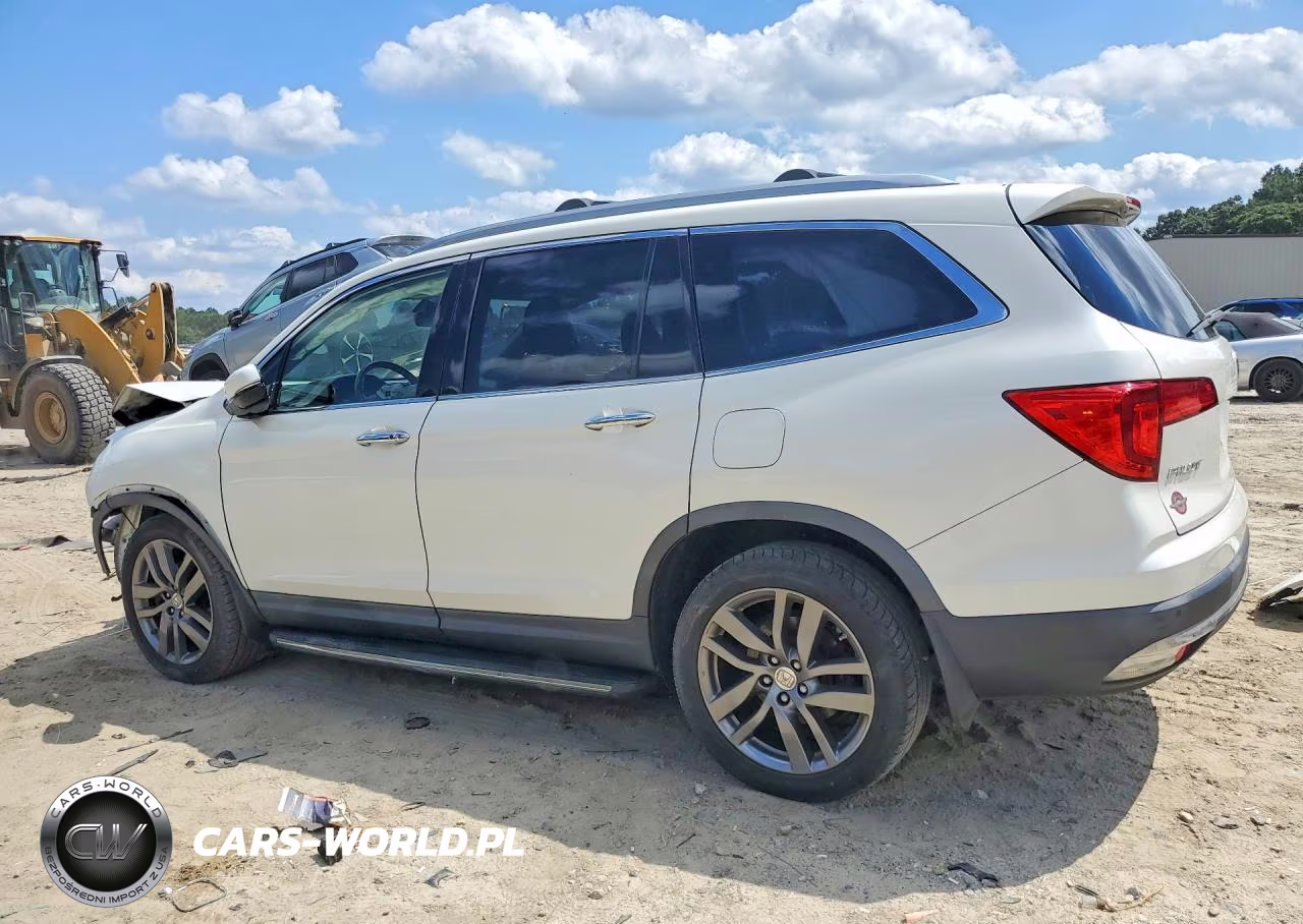 2017 Honda Pilot Elite VIN:5FNYF6H03HB019437 - 2