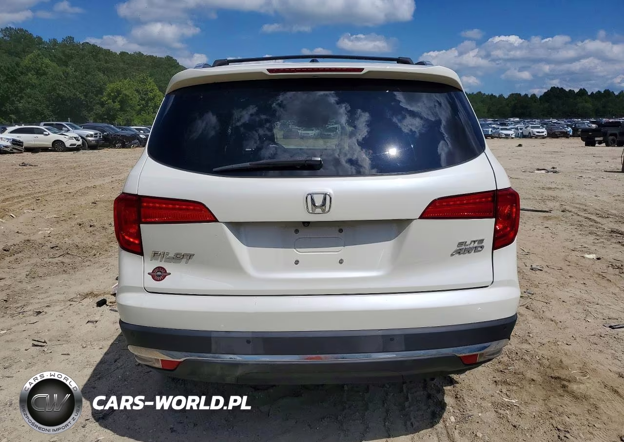 2017 Honda Pilot Elite VIN:5FNYF6H03HB019437 - 6