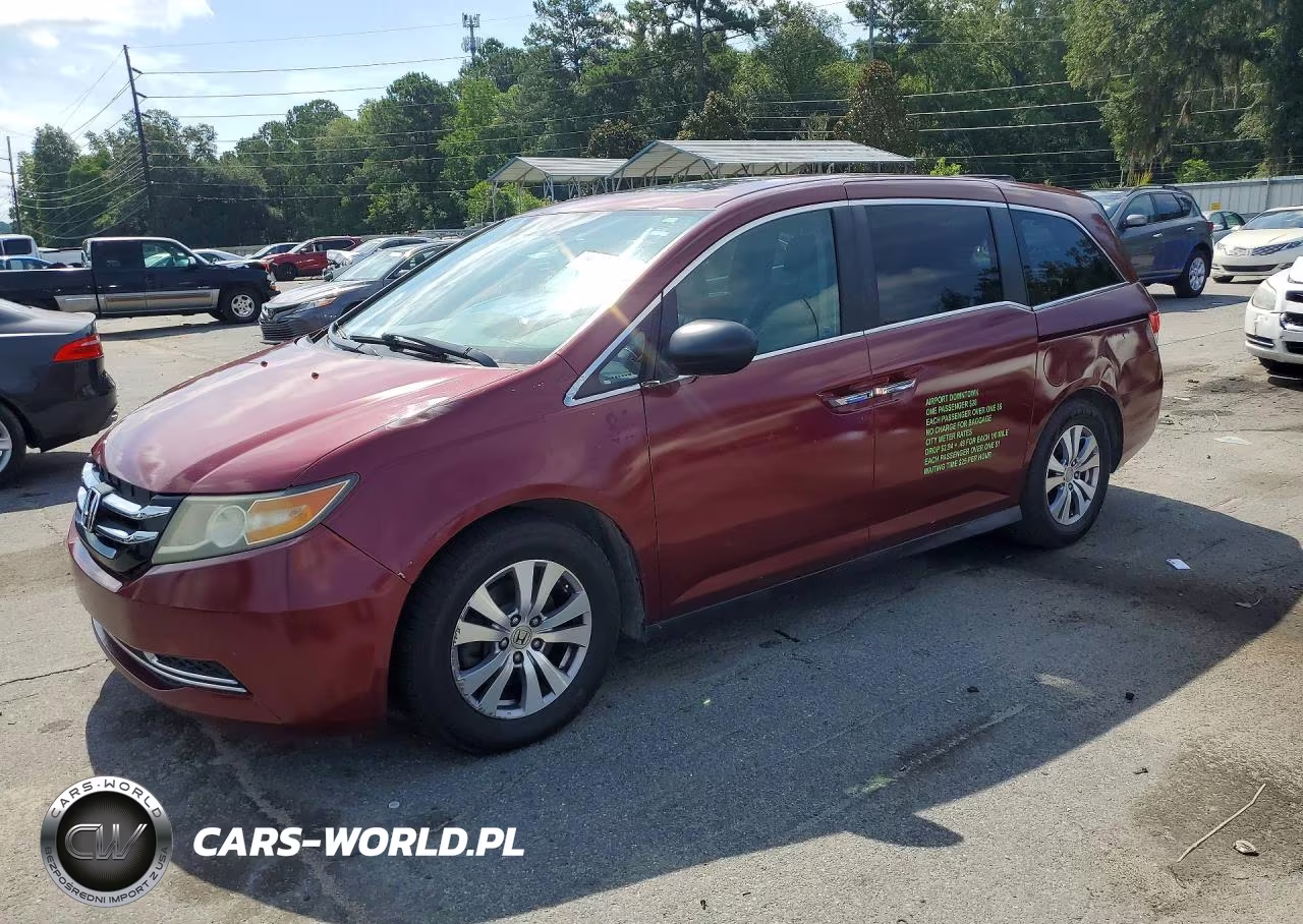 2014 Honda Odyssey Exl – zdjęcie 1 z 13