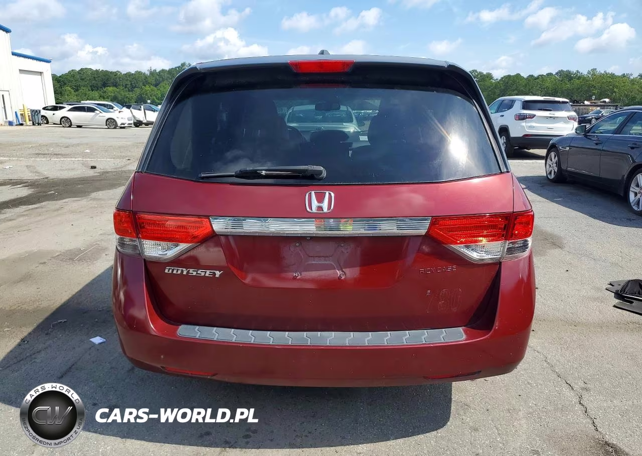 2014 Honda Odyssey Exl VIN:5FNRL5H66EB012795 - 6