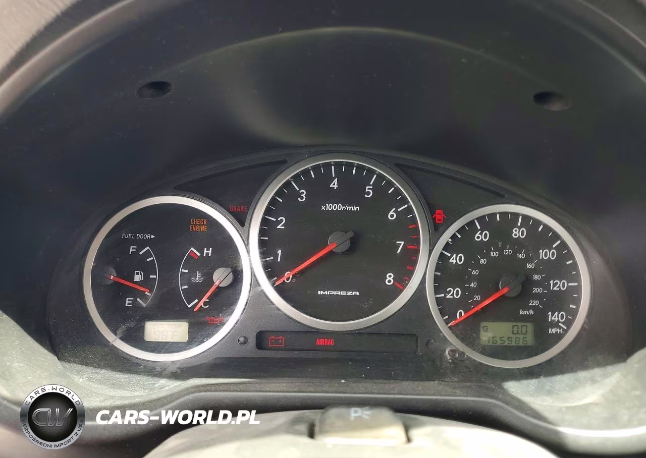 2006 Subaru Impreza Wrx VIN:JF1GD79636G520976 - 9