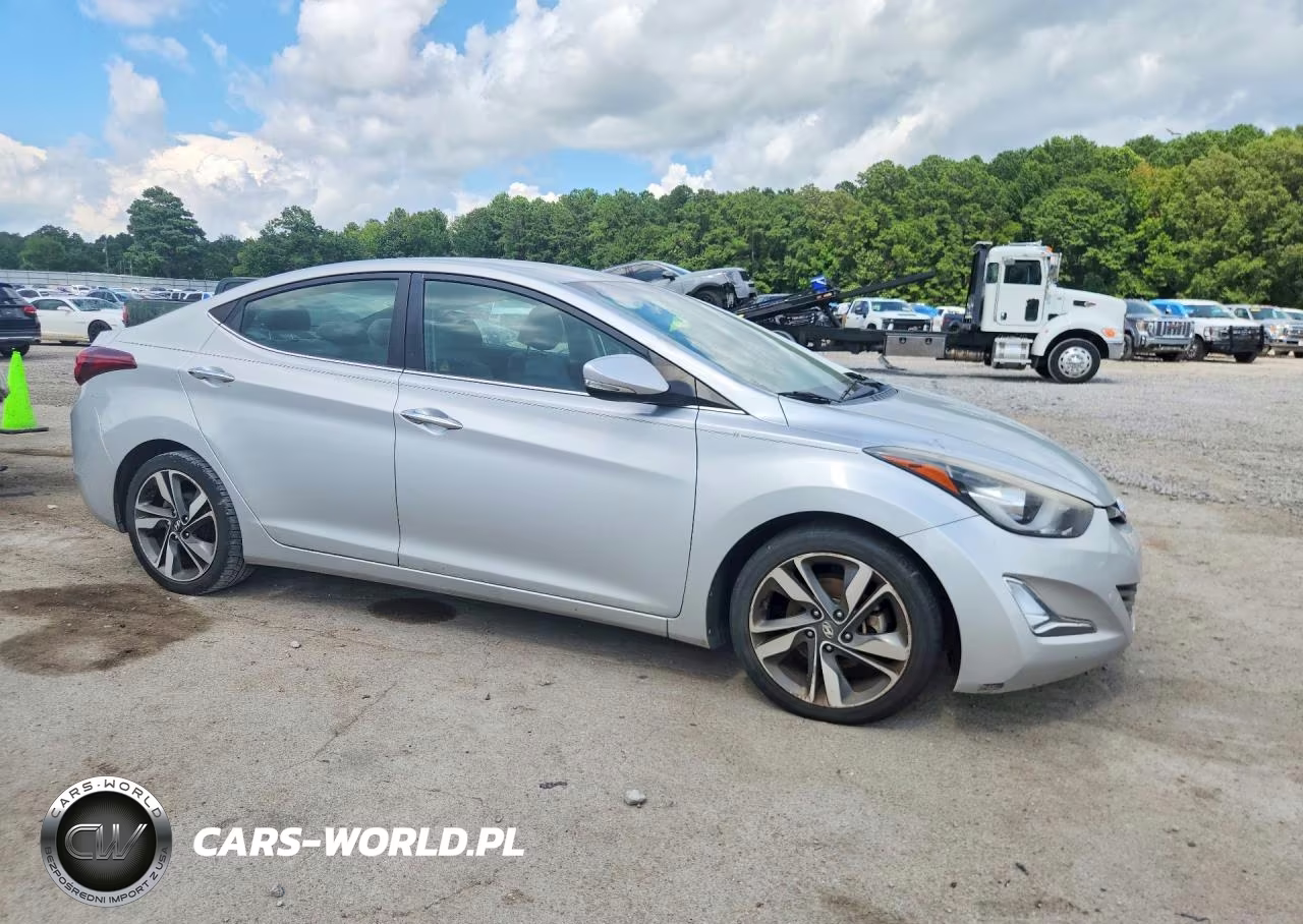 2015 Hyundai Elantra Limited VIN:KMHDH4AE1FU326883 - 4