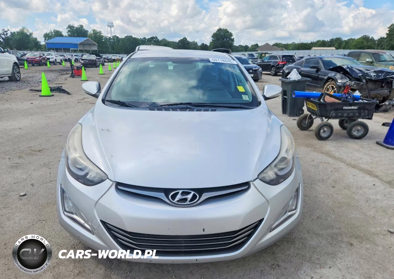 2015 Hyundai Elantra Limited VIN:KMHDH4AE1FU326883 - 5