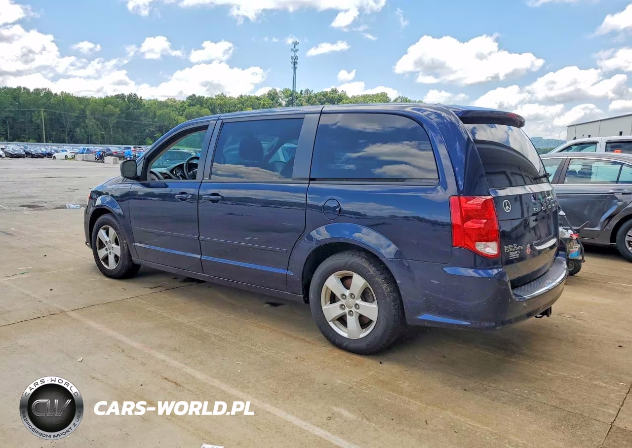 2013 Dodge Grand Caravan Se VIN:2C4RDGBG6DR753980 - 2