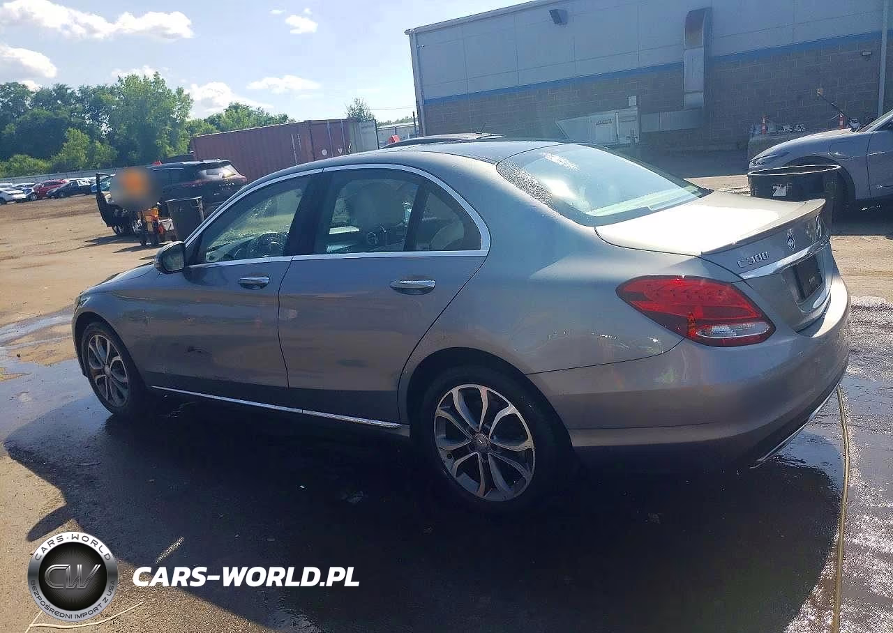 2016 Mercedes-Benz C 300 4Matic VIN:55SWF4KB5GU118215 - 2