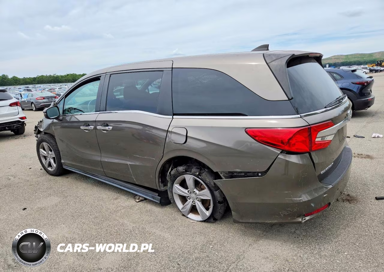 2018 Honda Odyssey Exl VIN:5FNRL6H77JB094528 - 2