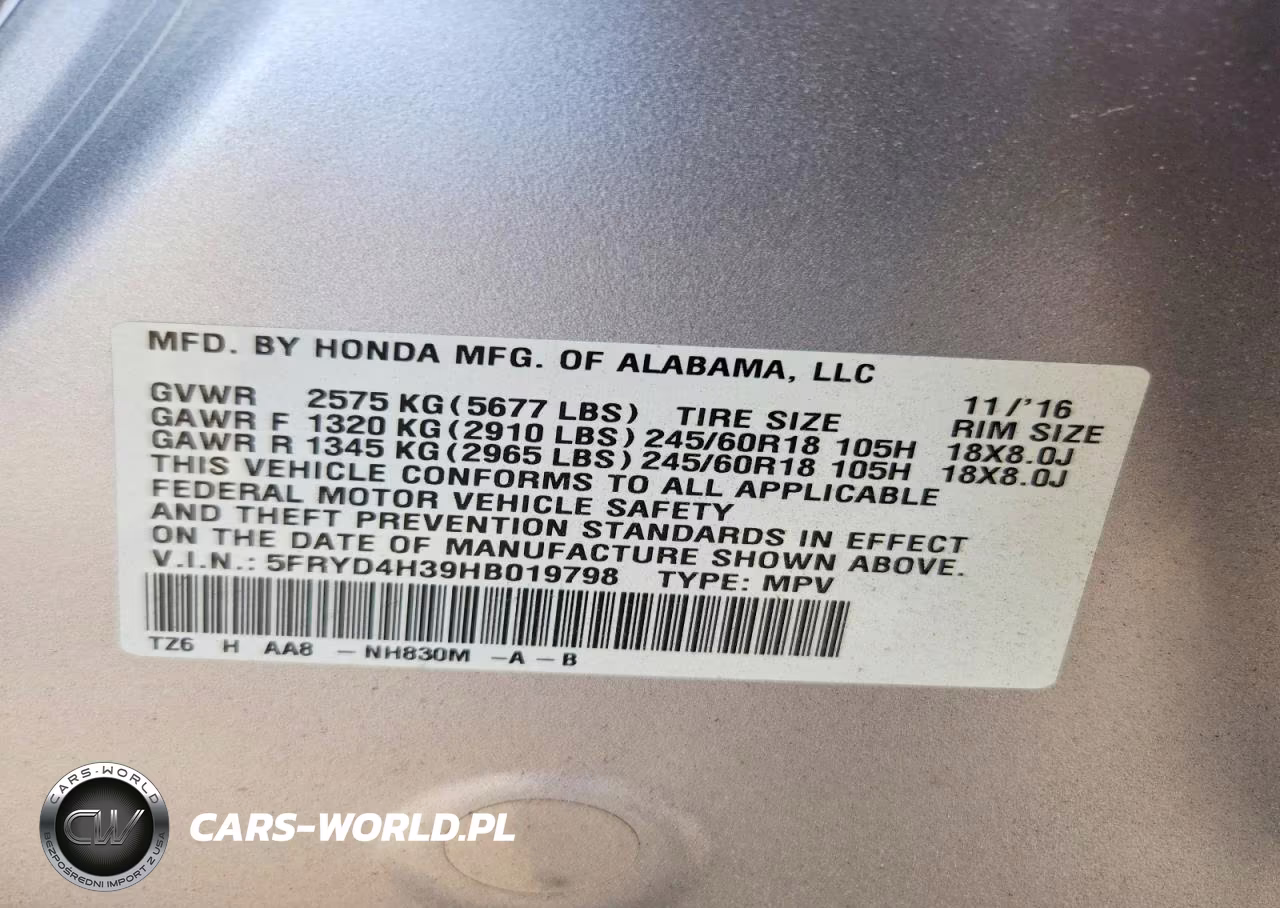 2017 Acura Mdx VIN:5FRYD4H39HB019798 - 13