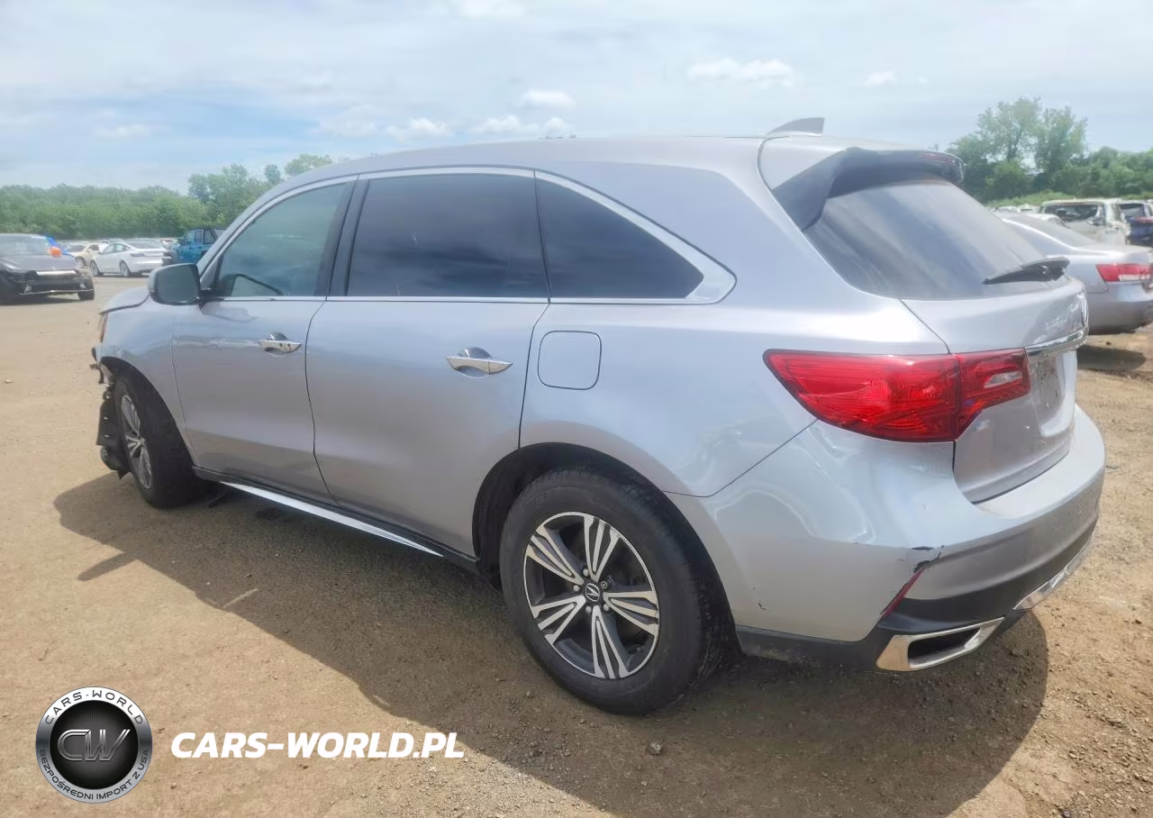 2017 Acura Mdx VIN:5FRYD4H39HB019798 - 2