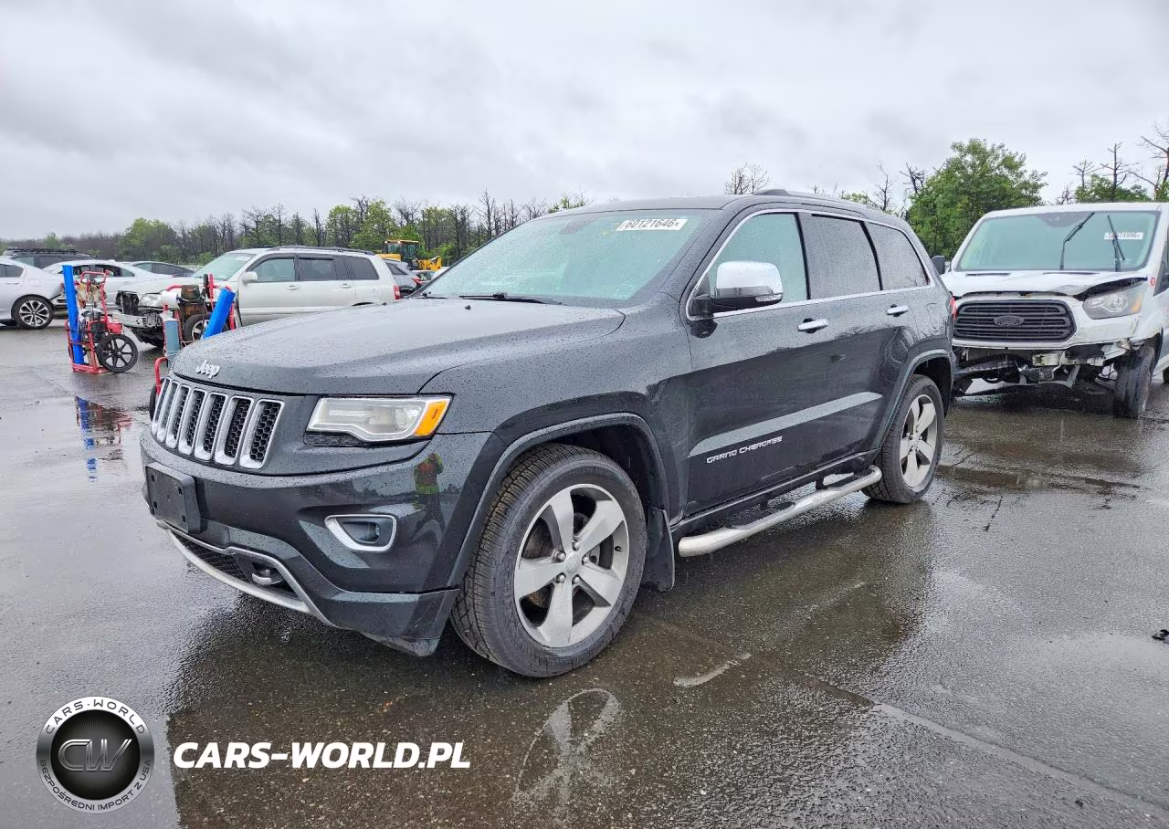 2015 Jeep Grand Cherokee Overland VIN:1C4RJFCG4FC877596 - 1