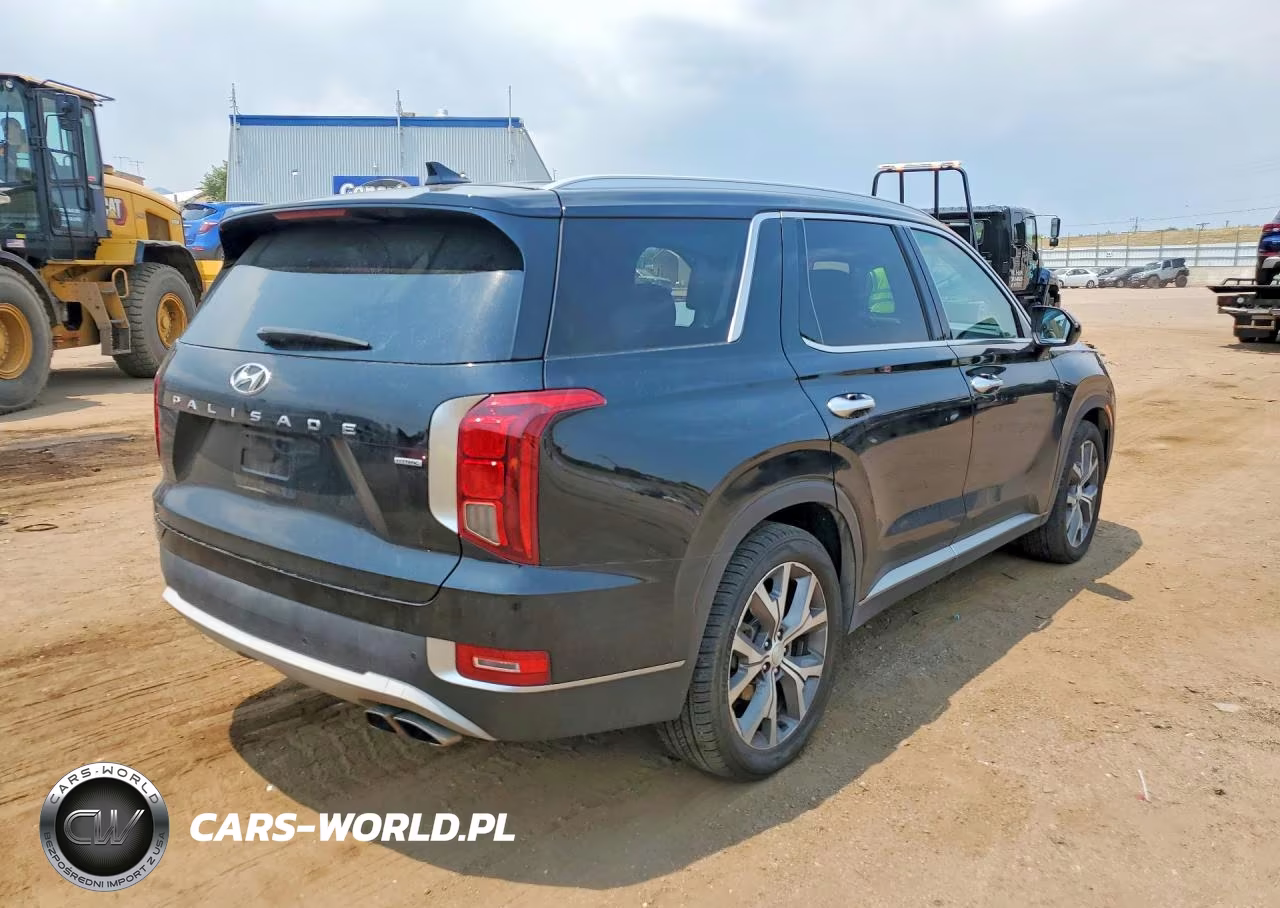 2022 Hyundai Palisade Sel VIN:KM8R4DHE7NU348117 - 3