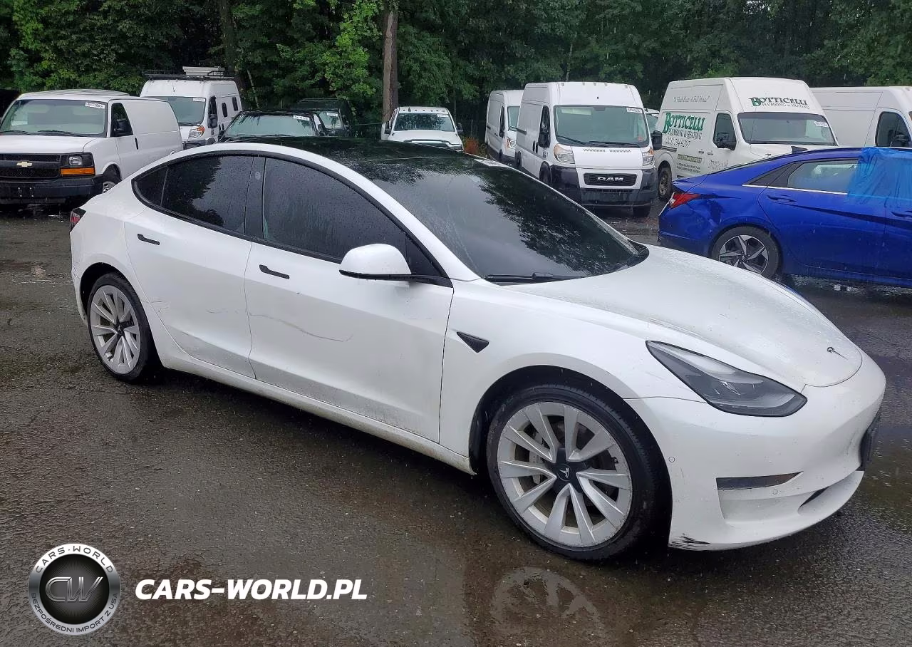2022 Tesla Model 3 VIN:5YJ3E1EA3NF371152 - 4