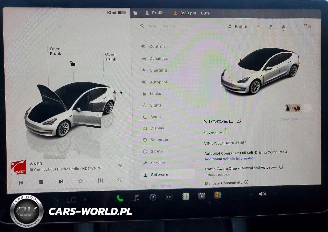 2022 Tesla Model 3 VIN:5YJ3E1EA3NF371152 - 9