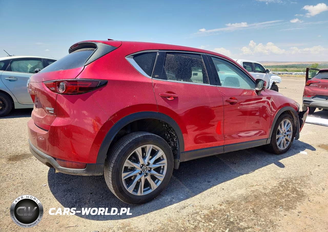 2021 Mazda Cx-5 Grand Touring Reserve VIN:JM3KFBAY7M0345062 - 3