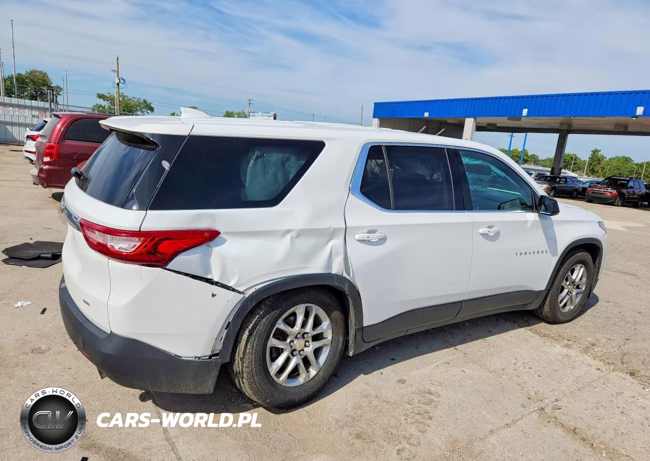 2018 Chevrolet Traverse Ls VIN:1GNEVFKW2JJ201638 - 3