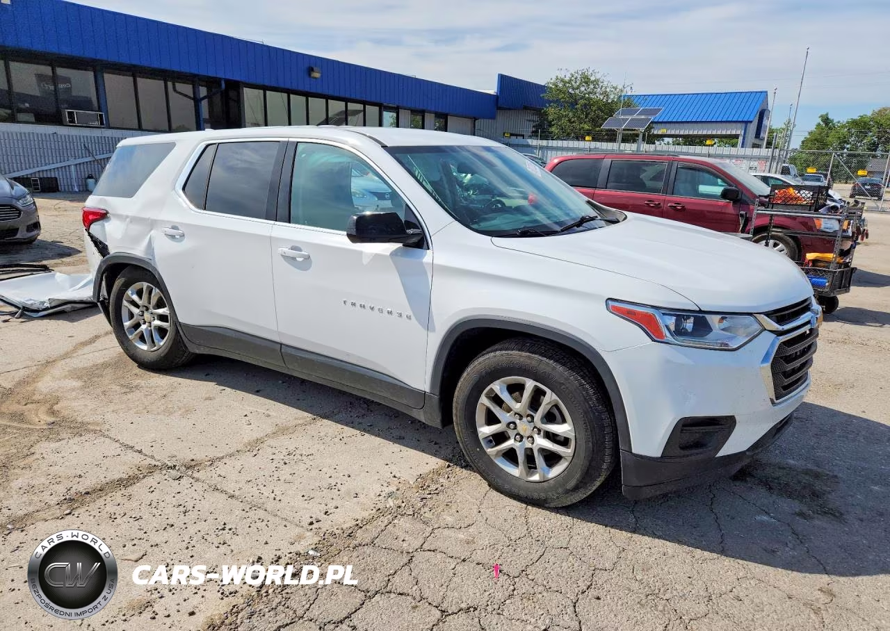 2018 Chevrolet Traverse Ls VIN:1GNEVFKW2JJ201638 - 4