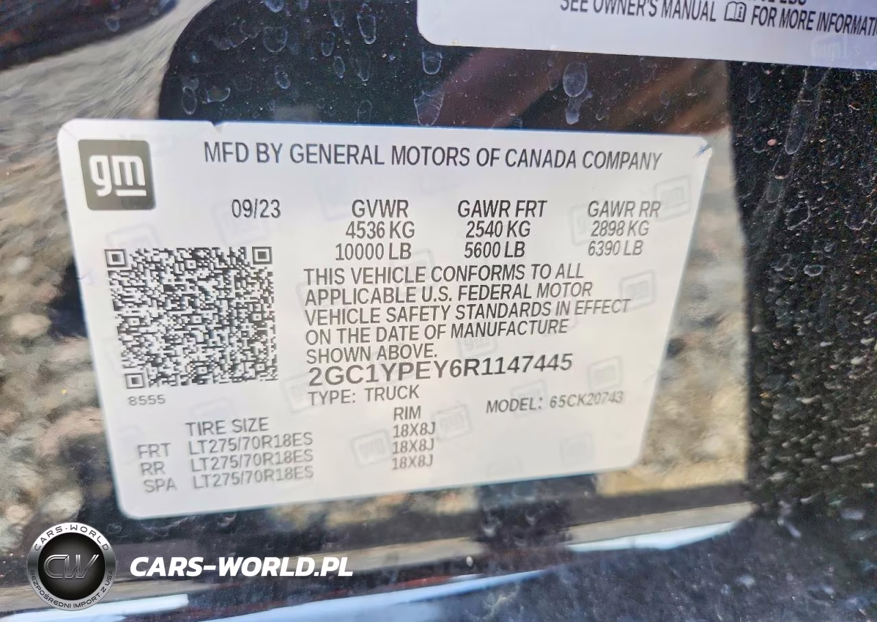 2024 Chevrolet Silverado K2500 Heavy Duty Ltz VIN:2GC1YPEY6R1147445 - 12