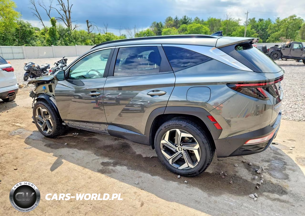 2022 Hyundai Tucson Sel VIN:5NMJCCAE1NH016772 - 2