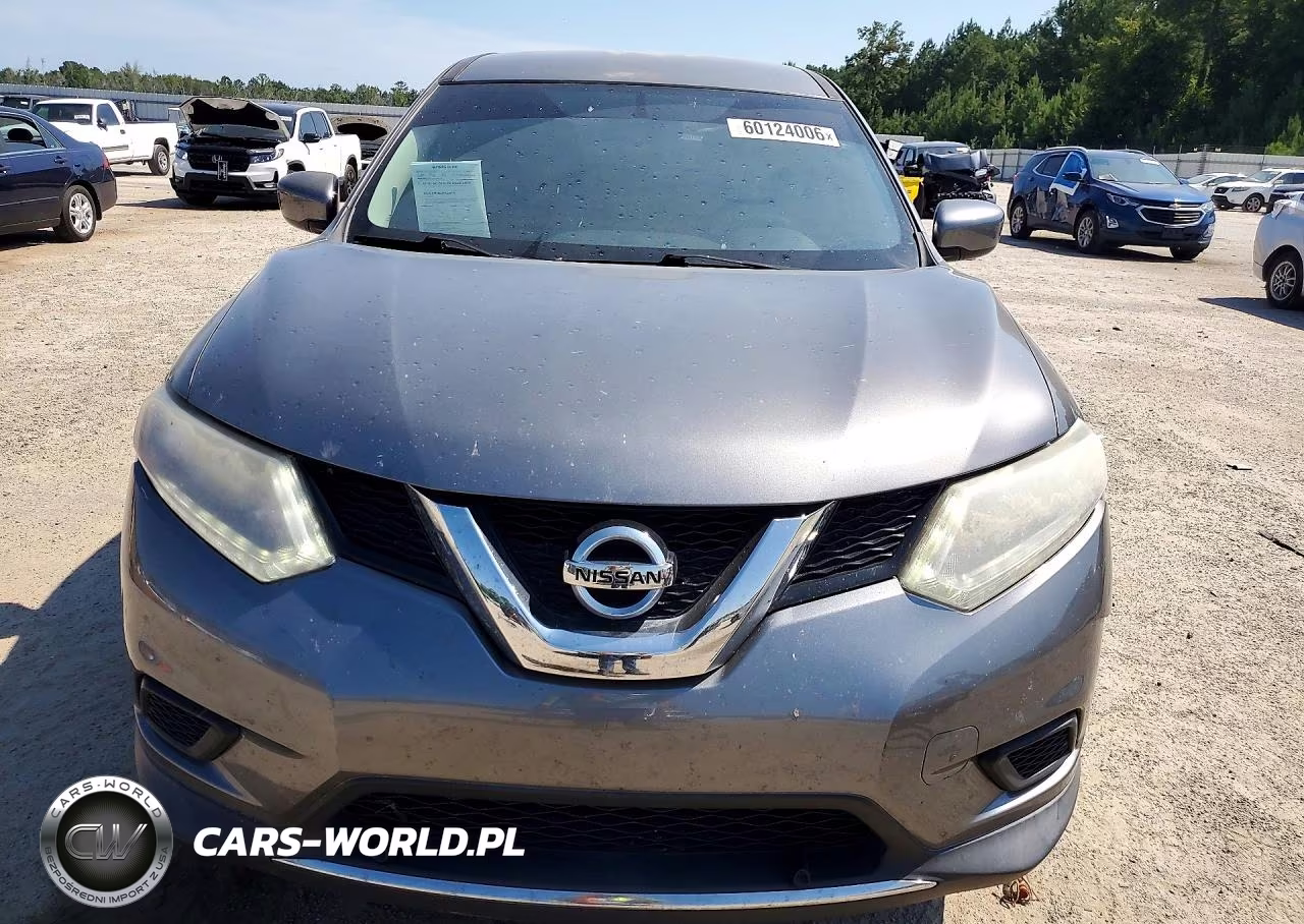 2016 Nissan Rogue S VIN:KNMAT2MV6GP646044 - 5