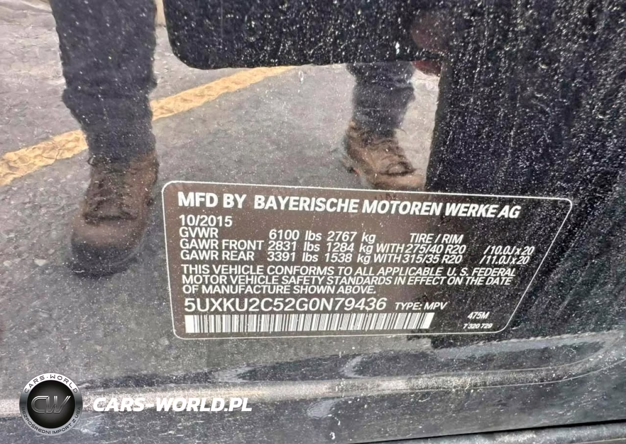 2016 BMW X6 xDrive35I VIN:5UXKU2C52G0N79436 - 10
