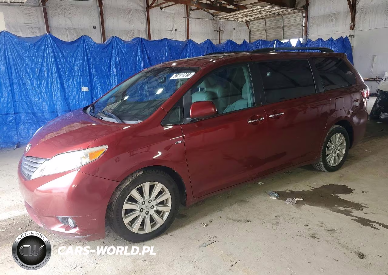 2017 Toyota Sienna Xle 7-Passenger
