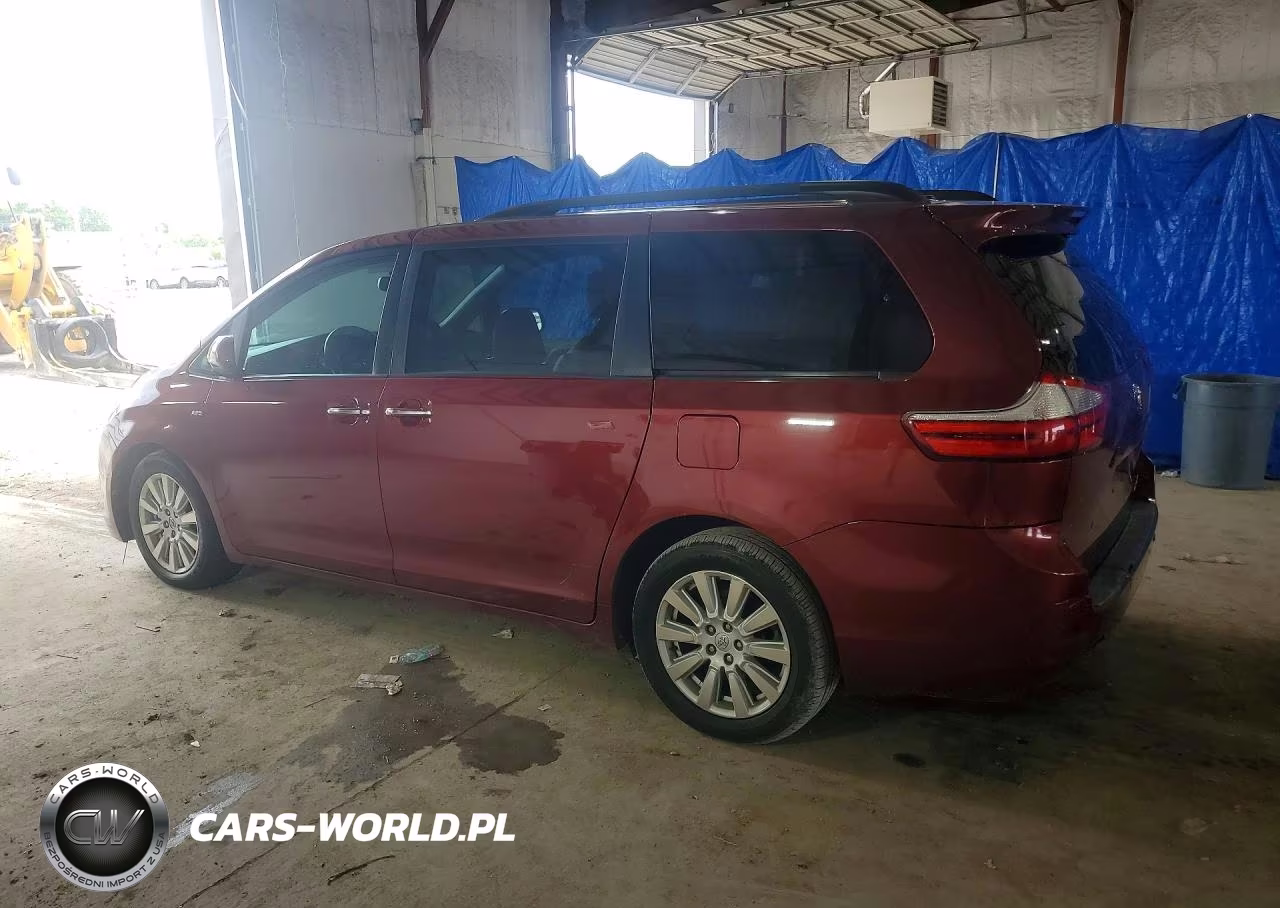 2017 Toyota Sienna Xle 7-Passenger VIN:5TDDZ3DC2HS173332 - 2
