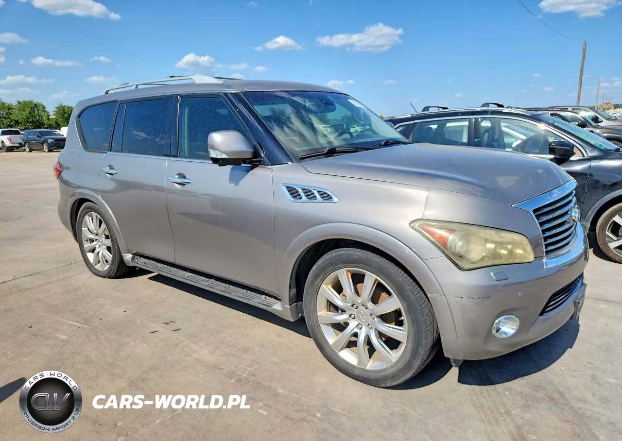 2012 Infiniti Qx56 Base VIN:JN8AZ2NE3C9015039 - 4