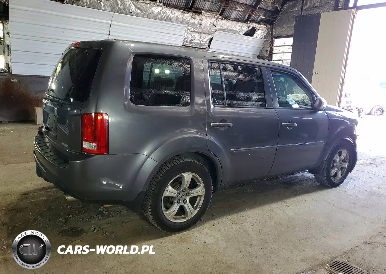 2014 Honda Pilot Exl VIN:5FNYF4H55EB054279 - 3