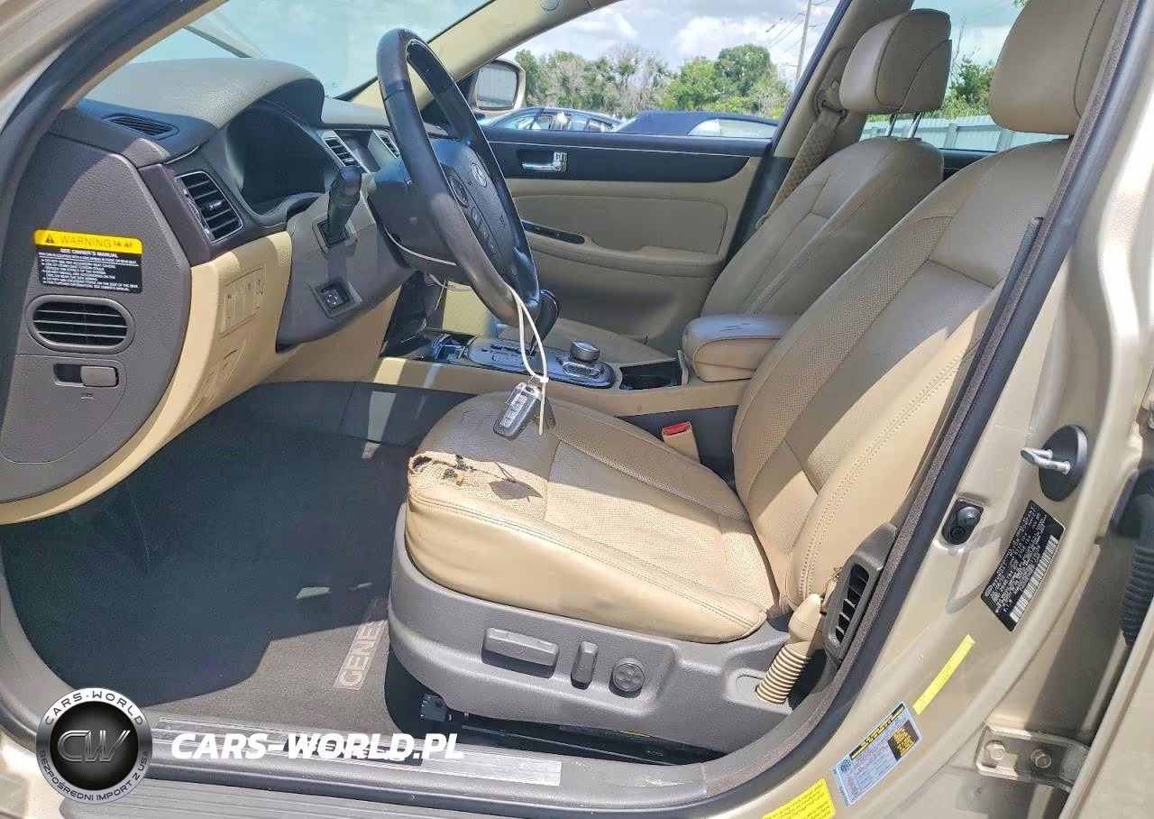 2011 Hyundai Genesis 4.6L VIN:KMHGC4DF7BU119036 - 7