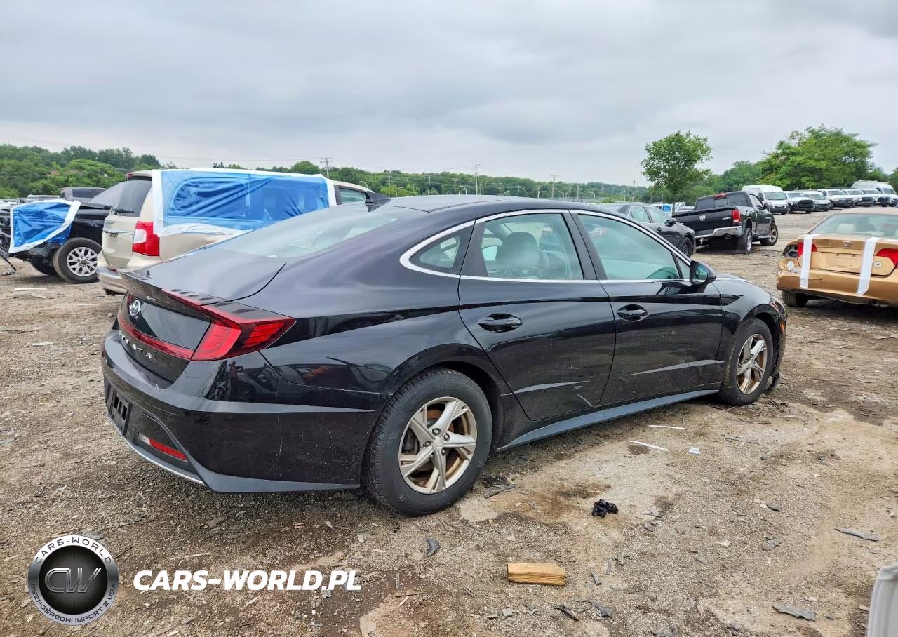 2020 Hyundai Sonata Se VIN:5NPEG4JA6LH027243 - 3