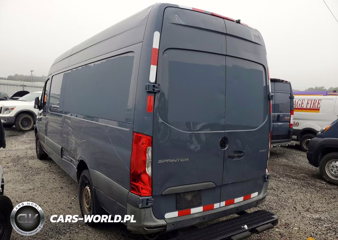 2019 Mercedes-Benz Sprinter 2500-3500 Delivery Van VIN:WD4PF1CD2KP115832 - 2