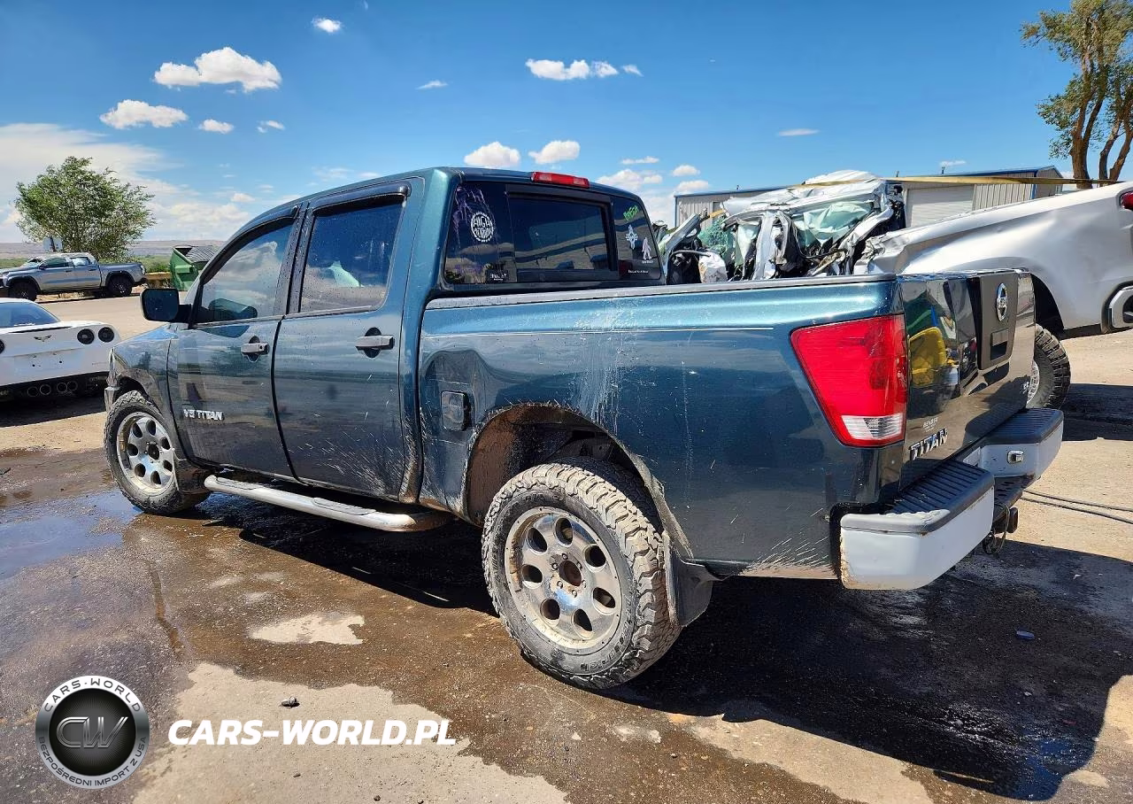 2007 Nissan Titan Xe VIN:1N6AA07B67N202540 - 2