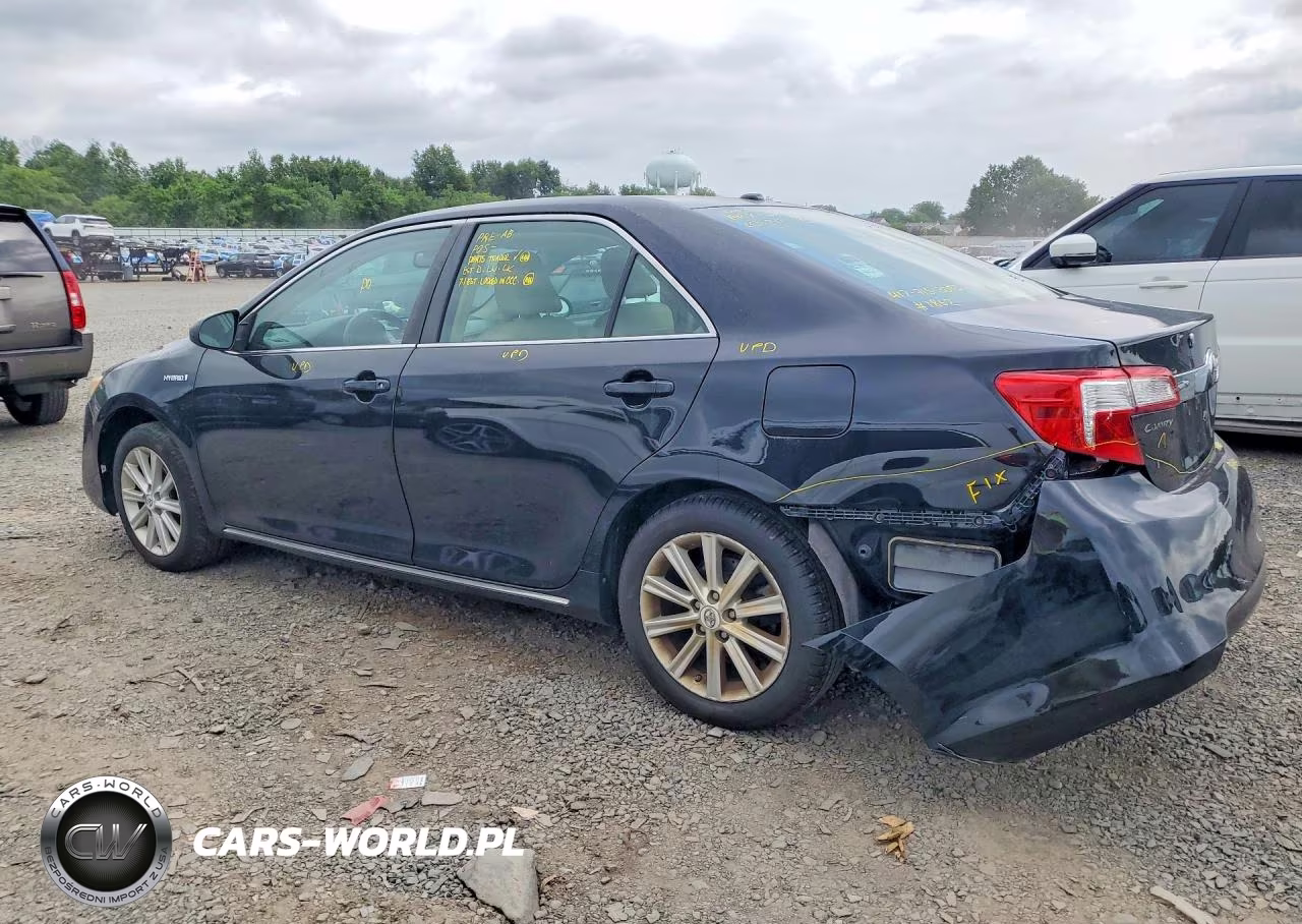 2012 Toyota Camry Hybrid Xle VIN:4T1BD1FK9CU041862 - 2