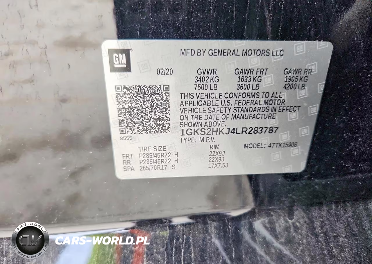 2020 GMC Yukon Xl Denali VIN:1GKS2HKJ4LR283787 - 13