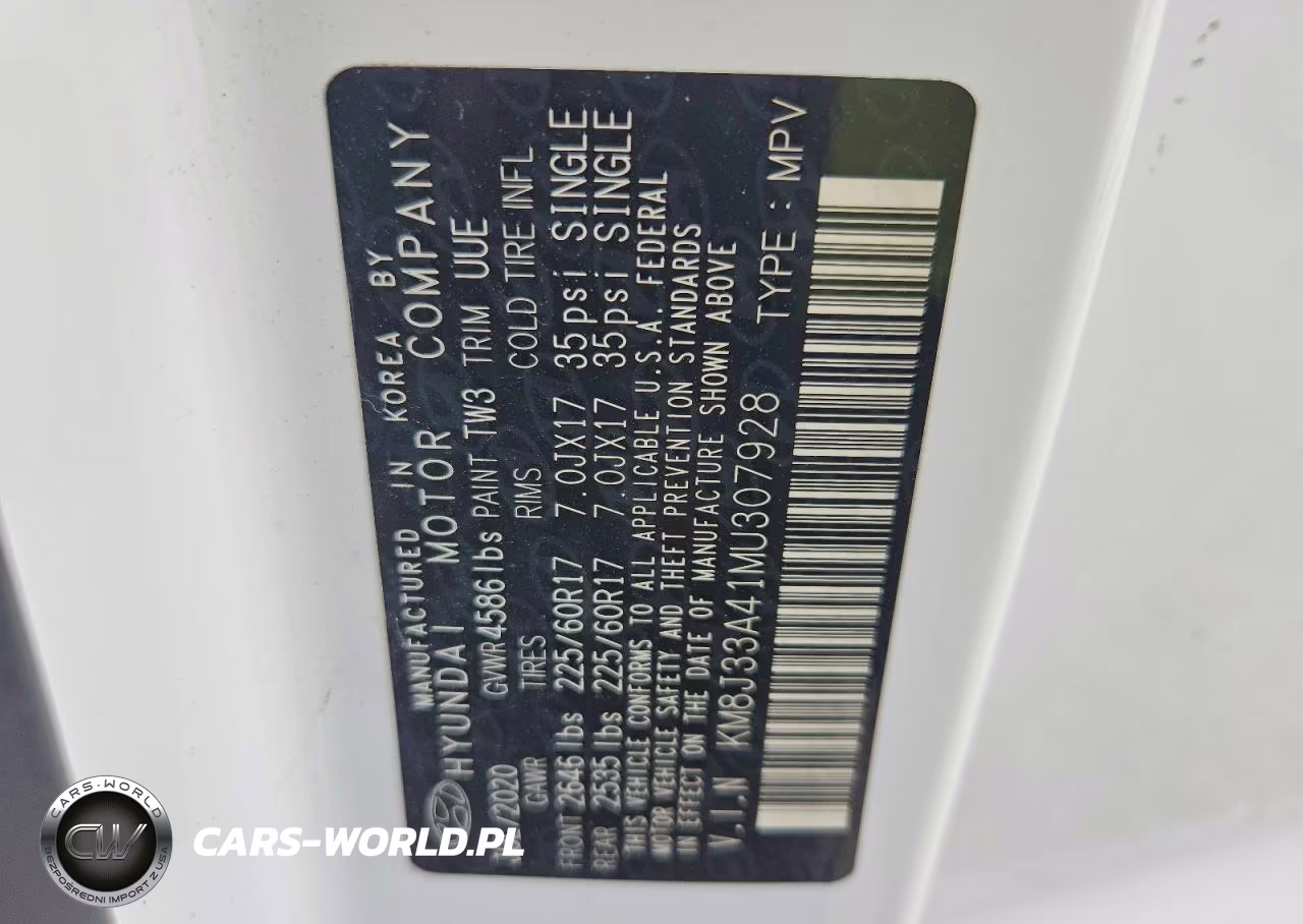 2021 Hyundai Tucson Value VIN:KM8J33A41MU307928 - 13