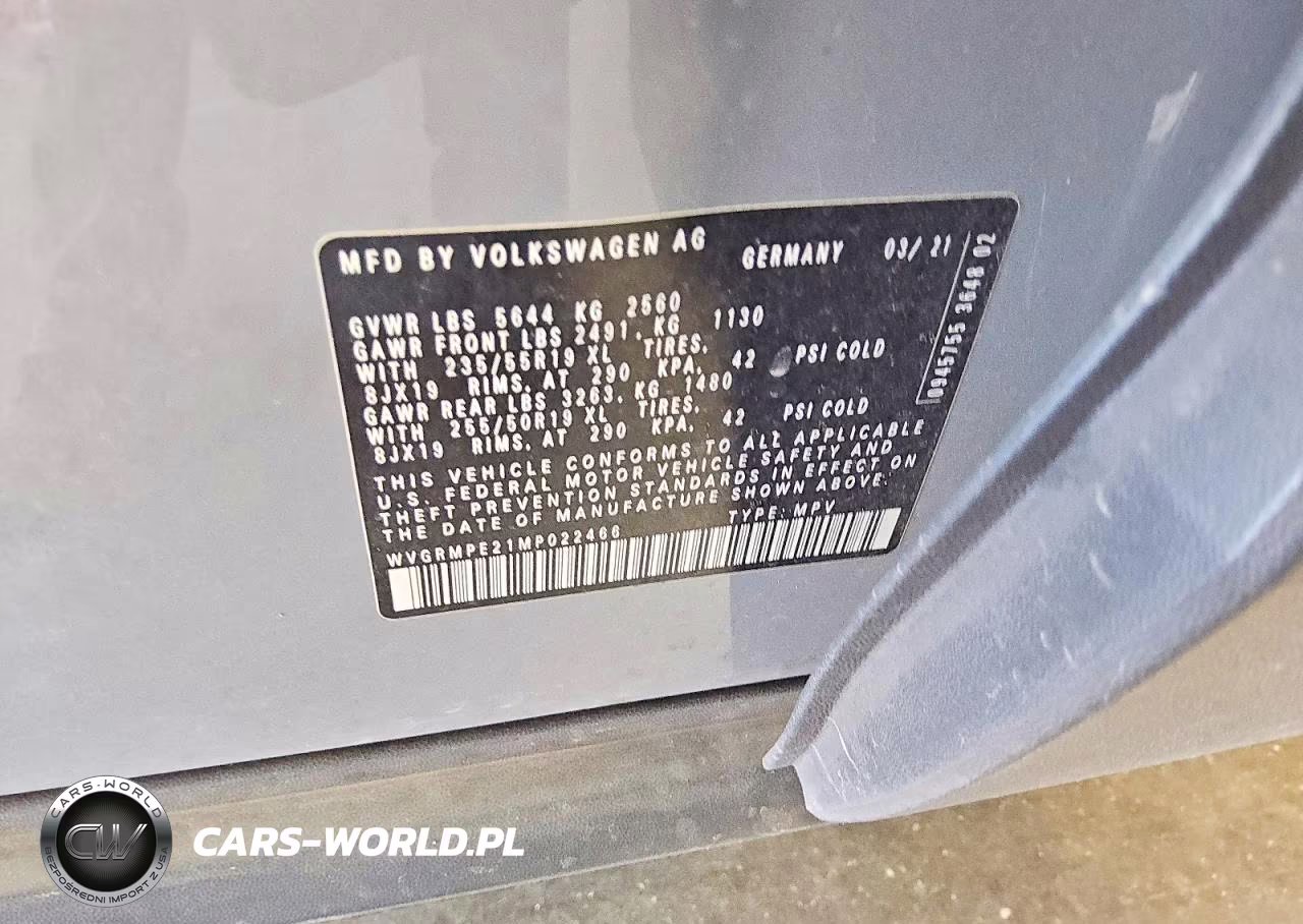 2021 Volkswagen Id.4 Pro VIN:WVGRMPE21MP022466 - 13