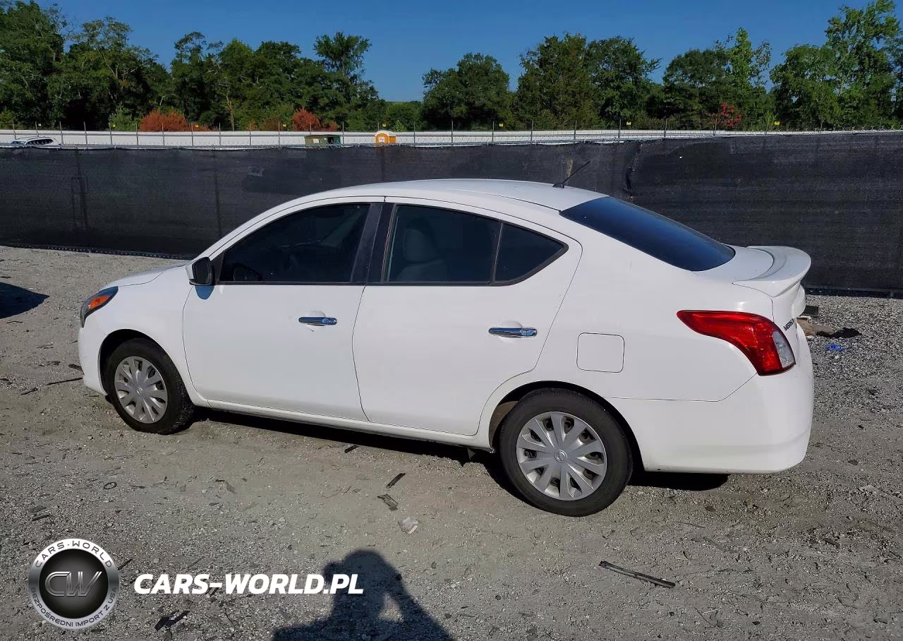 2019 Nissan Versa Sv VIN:3N1CN7AP7KL866581 - 2