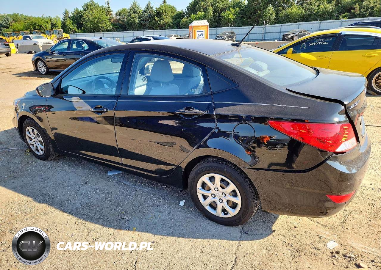 2014 Hyundai Accent Gls VIN:KMHCT4AE7EU718162 - 2