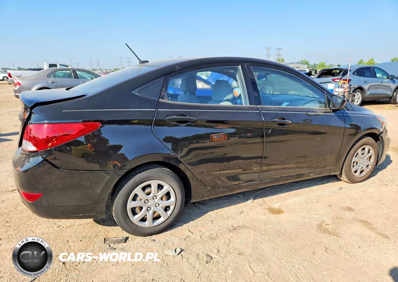 2014 Hyundai Accent Gls VIN:KMHCT4AE7EU718162 - 3