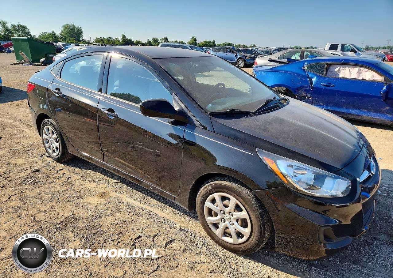 2014 Hyundai Accent Gls VIN:KMHCT4AE7EU718162 - 4