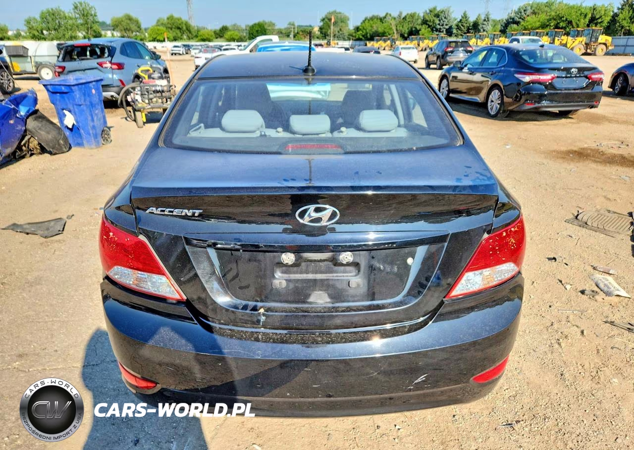 2014 Hyundai Accent Gls VIN:KMHCT4AE7EU718162 - 6