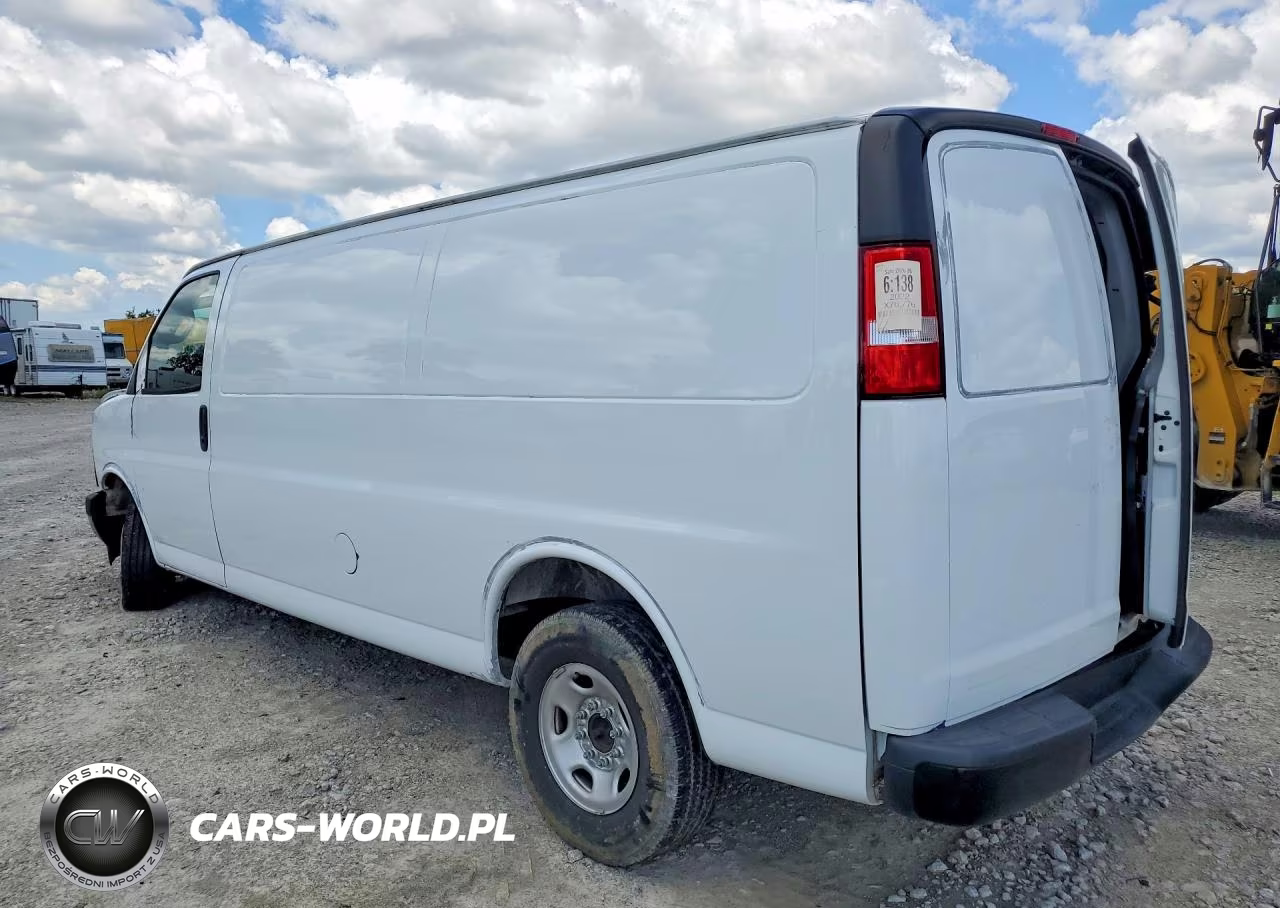 2022 Chevrolet Express G2500 VIN:1GCWGBF7XN1139012 - 2