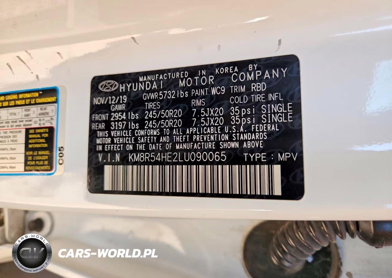 2020 Hyundai Palisade Limited VIN:KM8R54HE2LU090065 - 13