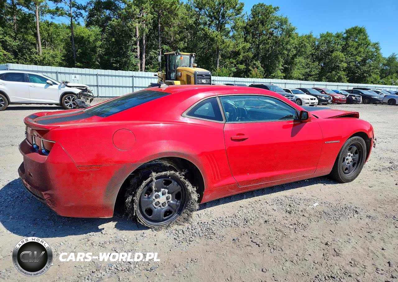 2013 Chevrolet Camaro Ls VIN:2G1FA1E31D9190380 - 3