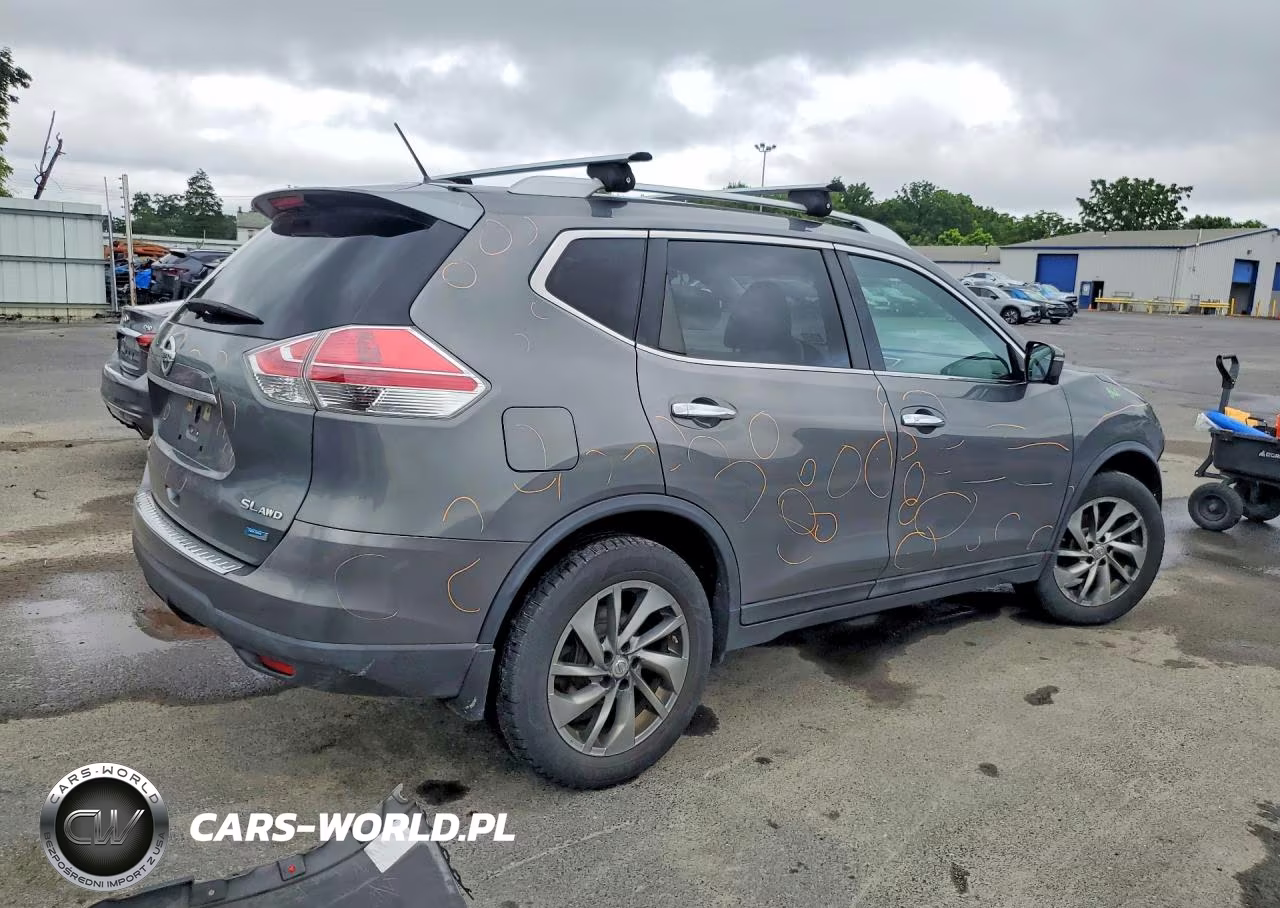 2014 Nissan Rogue S VIN:5N1AT2MVXEC821007 - 3