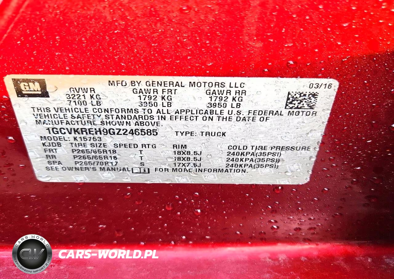 2016 Chevrolet Silverado K1500 Lt VIN:1GCVKREH9GZ246585 - 12