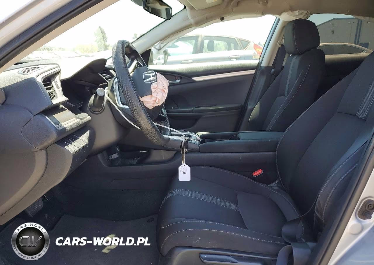 2020 Honda Civic Lx VIN:19XFC2F61LE211583 - 7