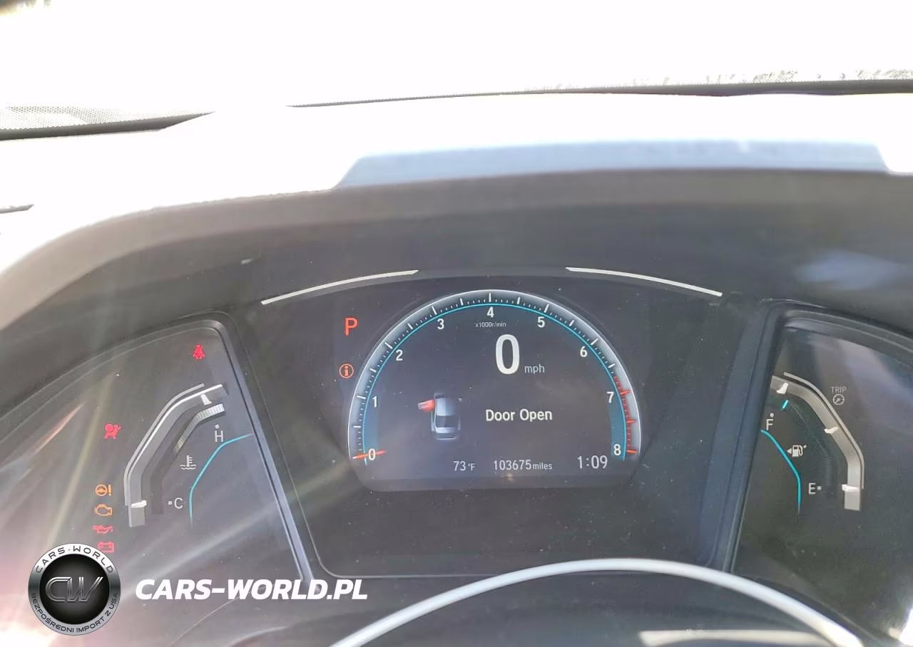 2020 Honda Civic Lx VIN:19XFC2F61LE211583 - 9
