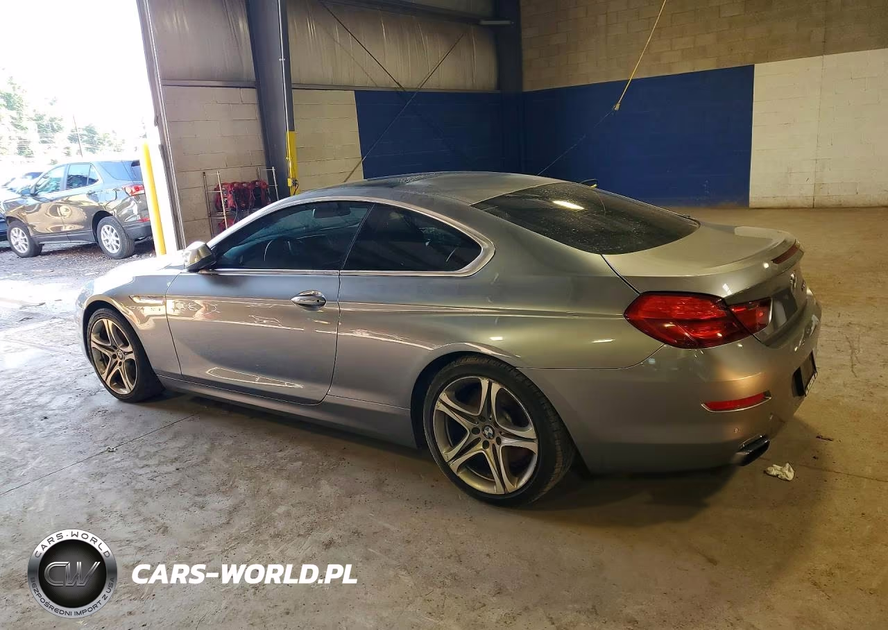2012 BMW 650 Xi VIN:WBALX5C57CC893913 - 2